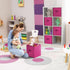 Sorbus Fabric Storage Cubes - 8 Foldable Storage Bins for Organizing Pantry, Cubbies, and Toy Box