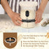 Coco Bird 50oz 17 Breads(1PCS) Pro Sourdough Starter Kit- Large Capacity Sourdough Starter Jar, Flavorful Fermentation
