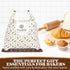 2-Pack 1713 Beeswax Bread Bags for Homemade Bread & Sourdough, Elegant XL Reusable Cotton Bread Storage Bags, Beeswax