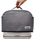 iFedio Toaster Cover 4 Slice with Storage Pockets, Washable & Waterproof Dust Cover (Grey)