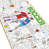 Soccer Giant Coloring Poster Football Large Versatile Activity Drawing Paper Coloring Tablecloth