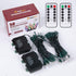 Battery Operated Christmas Lights, 2 Pack 18 Feet 50 LED Clear Mini String Lights with 8 Modes for Indoor Outdoor