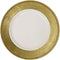 Charge It by Jay 13” Leaf Charger Plate, Decorative Melamine Service Plate for Home, Professional Dining, Gold