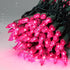Set 300Count Bulb Ultra-Bright Connectable Pink Christmas Light Incandescent Mini String Light for Indoor Outdoor