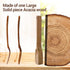 Kitchen Wooden Spoons Utensils Set, 5 Piece Acacia Wood Cooking Utensils for Nonstick Cookware Essentials