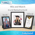 Icona Bay 8x10 Black Picture Frame - Contemporary Composite Wood Frame for Walls or Tabletop - Lakeland Collection