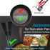 Silicone Thin Spatula, Long Omelet Turner, Heat Resistant Non Stick Cooking Spatula for Pancakes