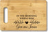 Christian Kitchen Decor, In The Morning When I Rise Give Me Jesus Bamboo Cutting Board, Gifts for Women
