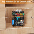 Counter Countertop Across-Star Lazy-Susan-Organizer-Spice-Rack, Rotating Spice Organizer For Cabinet Pantry, Seasoning