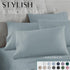 Danjor Linens Full Size Sheets Set - 6 Piece Set, Deep Pockets, Soft Bed Sheets, Spa Blue, Machine Washable