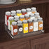 4 24 Pack Simple Houseware Spice Jars Ounce Square Glass Bottles with Shaker Lids, Funnel and Labels for Seasoning