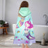 8Years 100% VOOVA & MOVAS Mermaid Hooded Beach Towel for Teens & Big Kids Up, Soft Absorbent Cotton Thick Towel Wrap