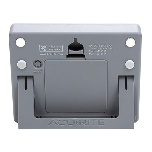AcuRite Digital Wireless Fridge and Freezer Thermometer with Alarm, Max/Min Temperature for Home & Restaurants (00515M)