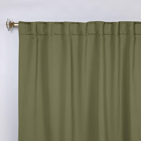2 Pack, Set 2, 52" 72", Superior Blackout Curtains, Room Darkening, Bedroom, Drapes, Kitchen, Living Room Window