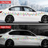 MORCART 80PCS Reflective Christmas Car Magnets Set - Xmas Decorations Bulb Light Holiday Ornaments for Refrigerator Garage Fridge Mailbox Door Decor DIY