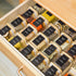 4 oz 6Pack, Set, ComSaf Spice Jars with Labels Small Spice Containers Starter Glass Seasoning Jars with Lids, Square