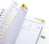 OUTSHINE 6x9 Sunflower Hardcover Recipe Binder: Blank Recipe Book for Your Own Recipes