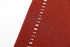 Grelucgo Handmade Hemstitched Polyester Rectangle Table Runners, Cranberry, 14x84 inch