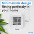 Shelly H&T Gen 3 - Wi-Fi & Bluetooth Temperature, Humidity Sensor & Weather Station, Wall Mountable, White