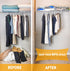 Vacuum Storage Bags 7 Jumbo, Space Saver Sealer Bags, Airtight Compression Bags for Clothes, Pillows, Comforters, Blankets, Bedding by MEIQIHOME