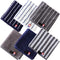 Japanese Imabari Towel Set 6 Pack 9.8"x9.8" Mini Face Towels, 100% Cotton,