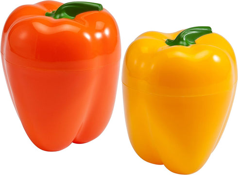 Hutzler Yellow and Orange Pepper Saver Set
