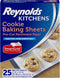 Reynolds Kitchens Cookie Baking Sheets, Pre-Cut Parchment Paper, 25 Count (Pack of 4), 100 Total