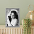 Lawrence Frames Metal Picture Frame, Silver, 5x7 with Delicate Beaded Border