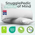 Cozy 20x54 Snuggle-Pedic Body Pillow for Adults, Comfort Down Alternative Pregnancy Pillows - Soft, Supportive
