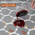 45-54" Summer Fitted Round Tablecloth Waterproof Table Cloth Vinyl Indoor Outdoor Circle Coffee Cover for Tables Dining