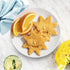 Rise & Shine Mini Sun Waffle Maker, Personal-Sized 4" Sunshine Smile Waffles for Kids and Adults, Non-Stick