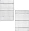 USA Pan Nonstick Baking and Cooling Rack, Quarter Sheet, Oven Safe Aluminized Steel