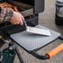 Blackstone 4222 Silicone Large Griddle Spatula Mat, Serving Spoon Drip Pad & Grill Utensil Holder, Heat Resistant, Gray