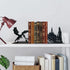 Xyverart Unique Metal Castle Dragon Bookends, Midieval Castle Mystic Decorative, Fantasy Bookends, Decorative Bookend