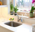 Ceramic Sink Scrubby Holder with Nylon Dish Scrubber - Lemon Color