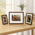 4x6 4 6 4 6 4x6 3.5x5, Fun Memories Picture Frame, USA-Sourced Walnut Wood Frames x with Plexiglass, by Photo Frames