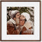 Axeman 16x16 Natural Solid Oak Wood Picture Frame with 12x12 Mat, Premium