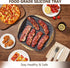 Large Grey Silicone Bacon Cooker for Microwave - Perfect for Crispy Bacon