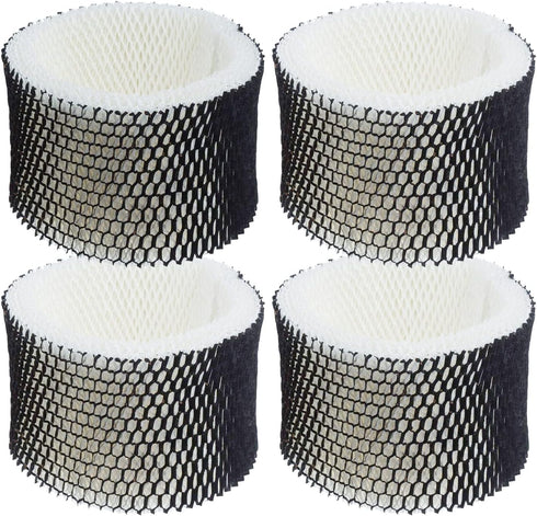 HWF62 Humidifier Replacement Filter, 4-Pack Fit for Holmes - Letter A, Compatible with Sunbeam and Bionaire