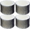HWF62 Humidifier Replacement Filter, 4-Pack Fit for Holmes - Letter A, Compatible with Sunbeam and Bionaire