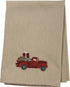 Primitives by Kathy Stitch Art Dinner Napkins Set - Truck with Christmas Tree