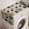 Ambesonne Lion Washing Machine Organizer, Anti-slip Fabric Top Cover for Washer Dryer, 47" x 18.5", Multicolor