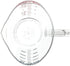 Carlisle FoodService Products Commercial Plastic Measuring Cup, 1 Pint, Clear, Model 4314207