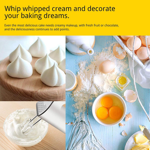W10490648 Hand Mixer Turbo Beaters for Blending Soups, Smoothies, Shakes, Egg Whites, Replaces AP5644233, AP6022244