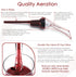 Vintorio Wine Aerator Pourer, Premium Aerating Pourer and Decanter Spout, Black