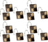 Popular Bath 713176 Shower Curtain Hooks, Zambia Collection, Set of 12, Animal Print/Beige