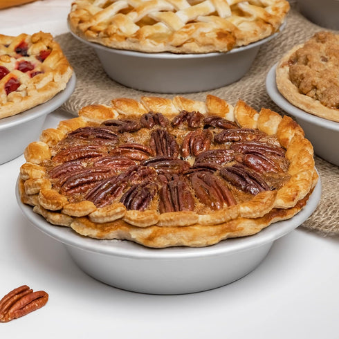 Fat Daddio's Anodized Aluminum Pie Pan, 12 x 1.5 Inch