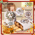 HomiePop 3Pcs 17 13 Inch Packaging Bread Bags for Homemade Bread Linen Reusable Bread Bags with Drawstring Closure