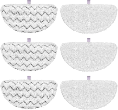 6 Pack 1940 for Bissell Steam Mop Pads for Bissell PowerFresh Steam