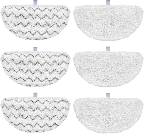 6 Pack 1940 for Bissell Steam Mop Pads for Bissell PowerFresh Steam